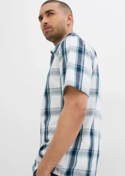 Camisa de manga corta de algodón puro