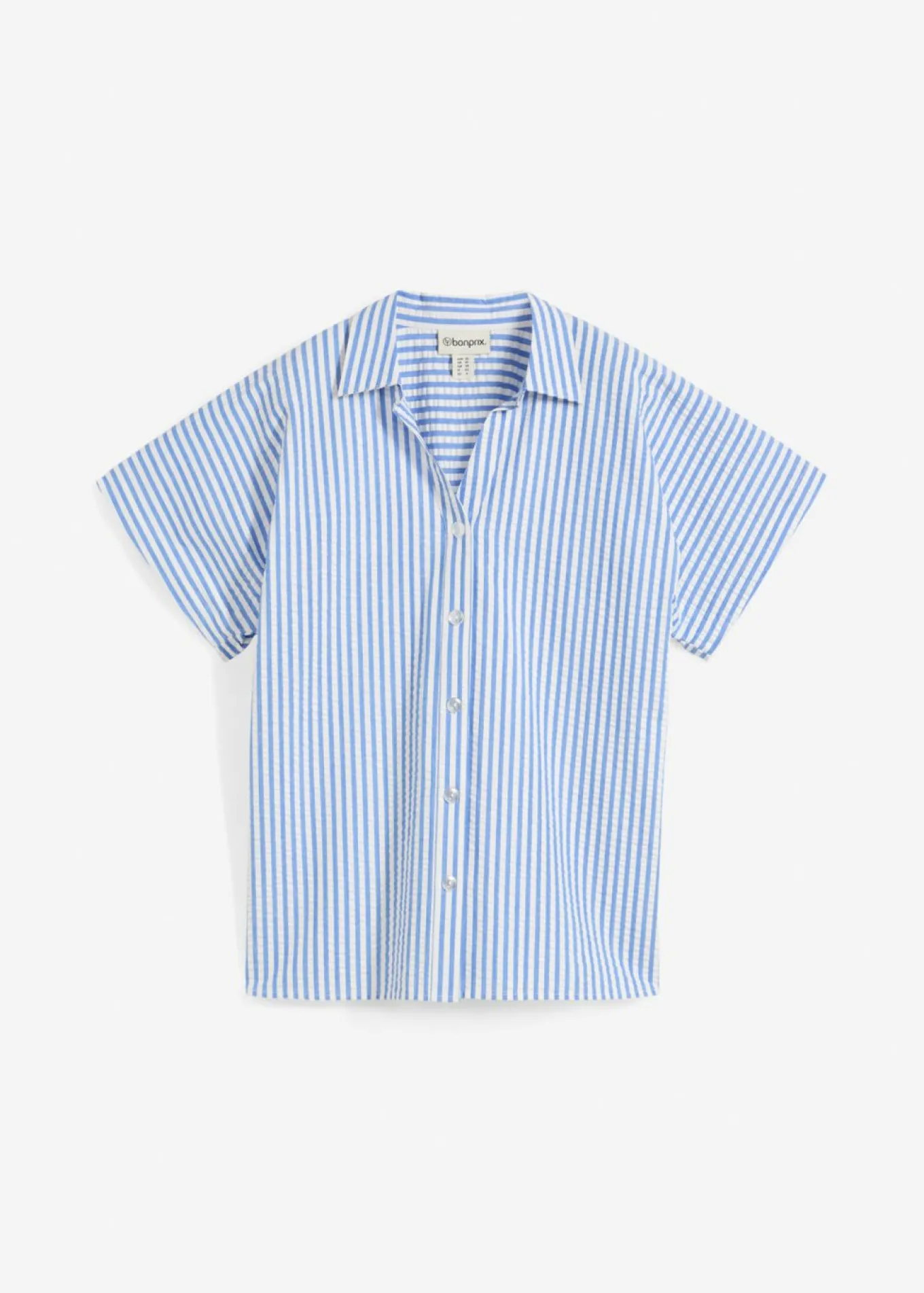 Camisa de manga corta estilo milrayas