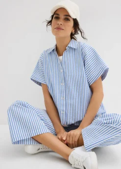 Camisa de manga corta estilo milrayas