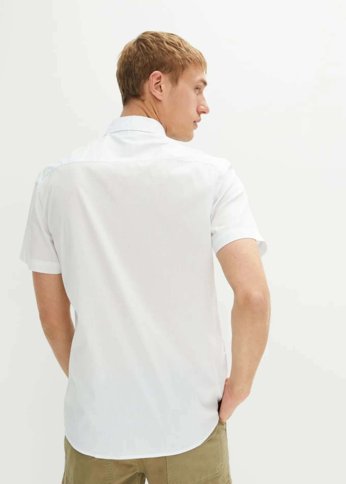 Camisa de manga corta, slim fit