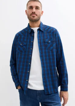 Camisa de manga larga de algodón puro