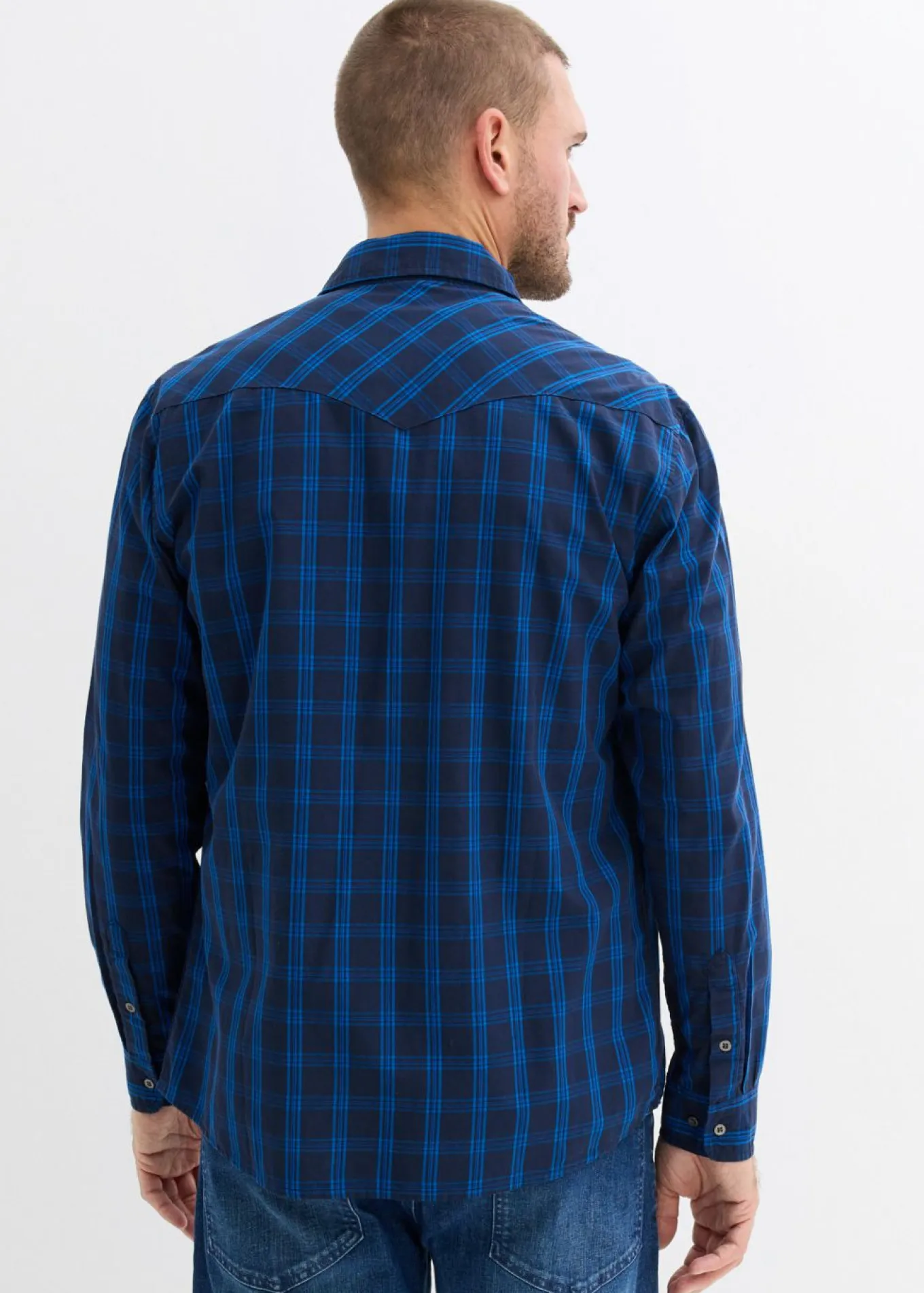 Camisa de manga larga de algodón puro