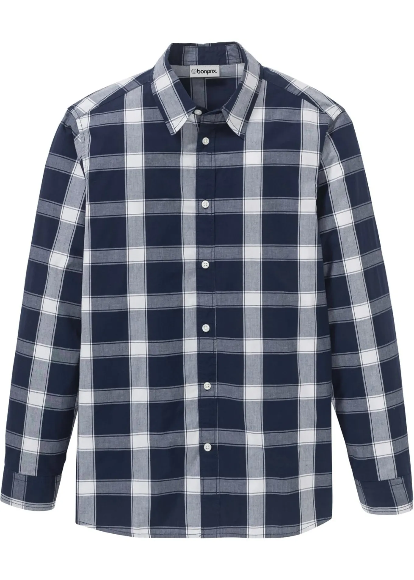 Camisa de manga larga de algodón puro