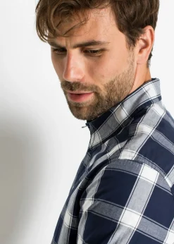 Camisa de manga larga de algodón puro