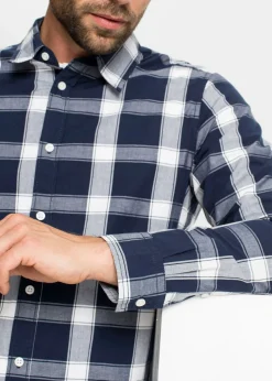 Camisa de manga larga de algodón puro