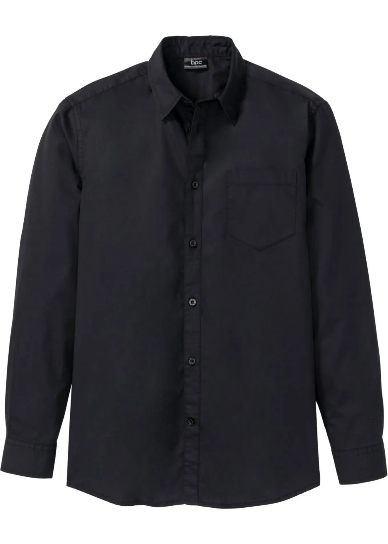 Camisa de manga larga de algodón puro