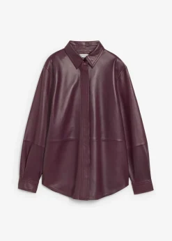 Camisa de napa de cordero