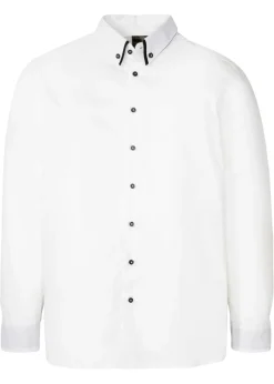 Camisa de oficina con mangas largas