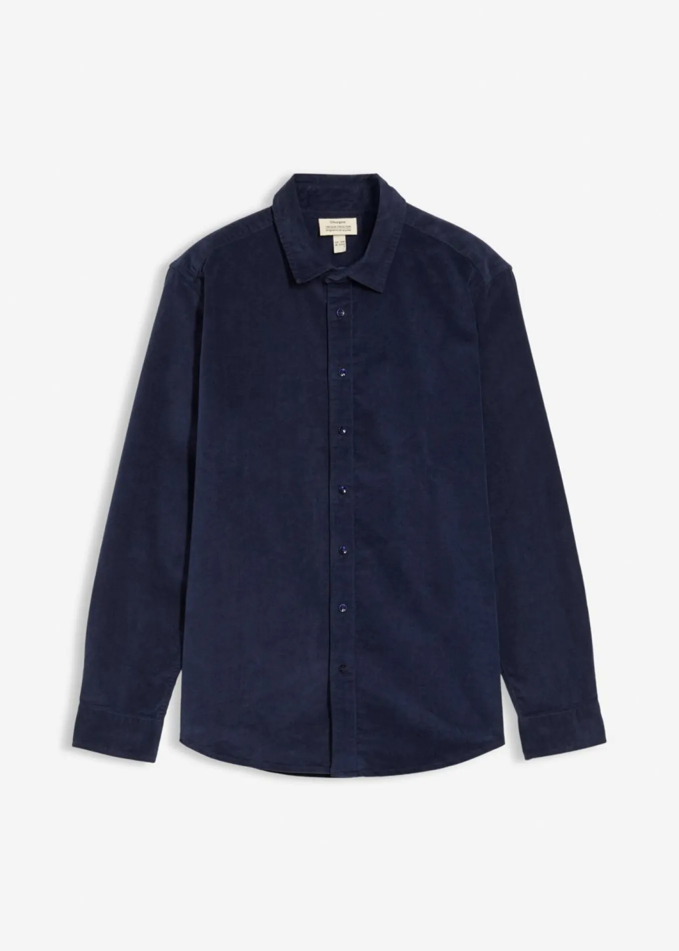 Camisa de pana elástica y suave de algodón orgánico