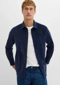 Camisa de pana elástica y suave de algodón orgánico