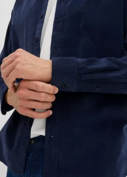 Camisa de pana elástica y suave de algodón orgánico