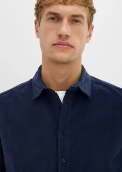 Camisa de pana elástica y suave de algodón orgánico