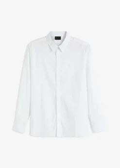 Camisa formal con elástico y corte regular