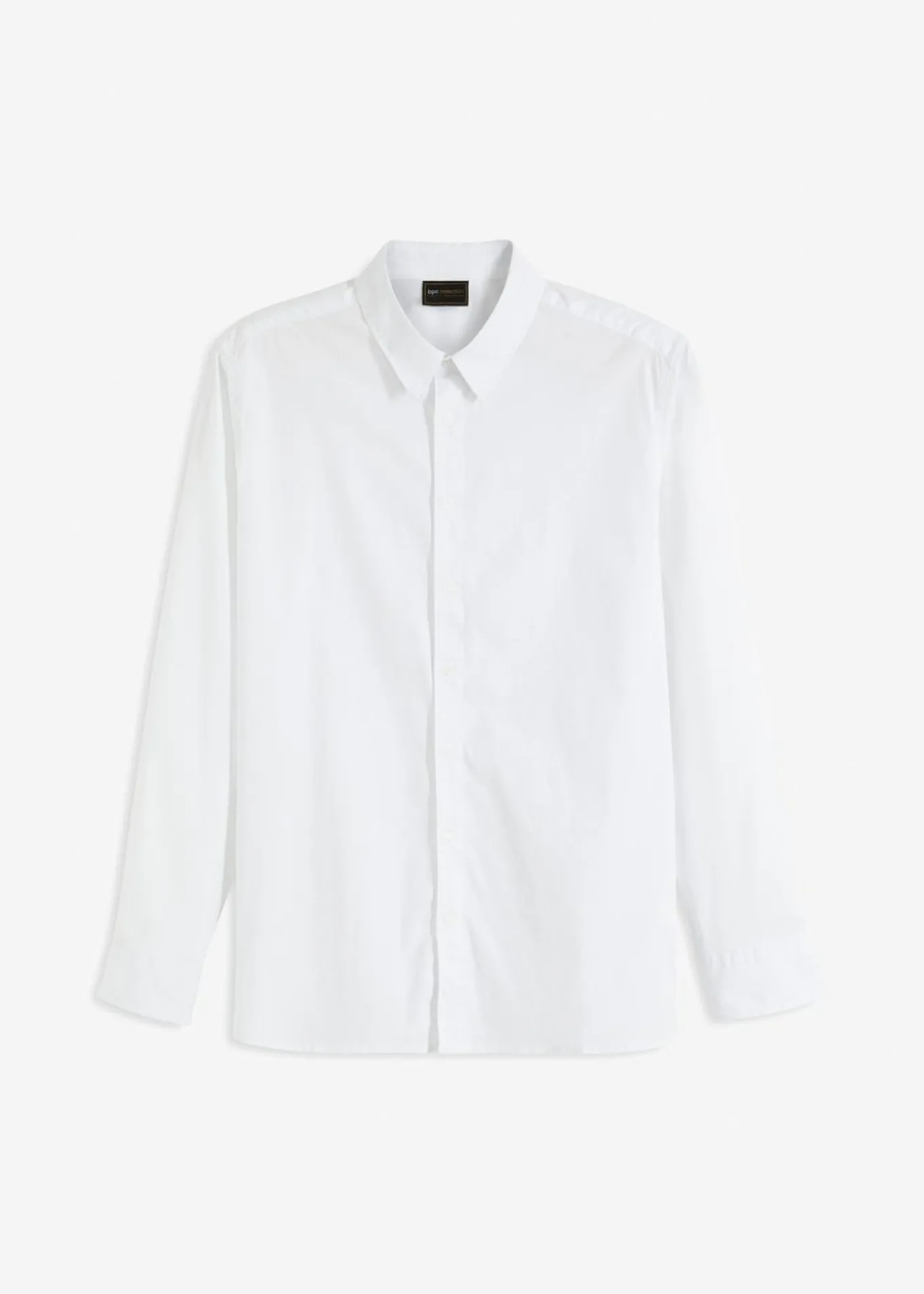 Camisa formal con elástico y corte regular
