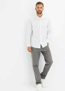 Camisa formal con elástico y corte regular