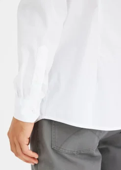 Camisa formal con elástico y corte regular