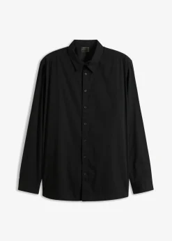 Camisa formal con elástico y corte regular