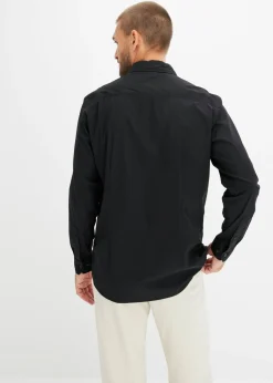 Camisa formal con elástico y corte regular