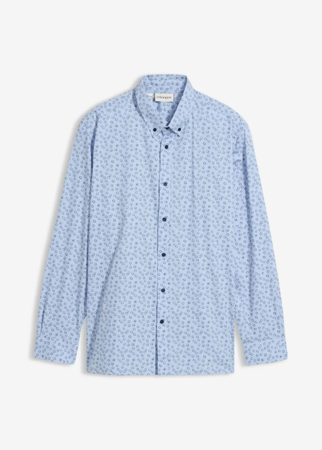 Camisa formal de algodón puro, modern fit
