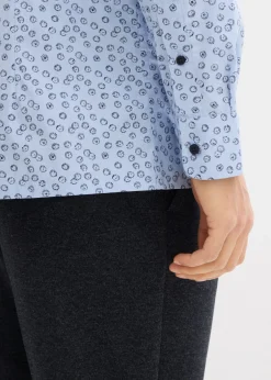 Camisa formal de algodón puro, modern fit