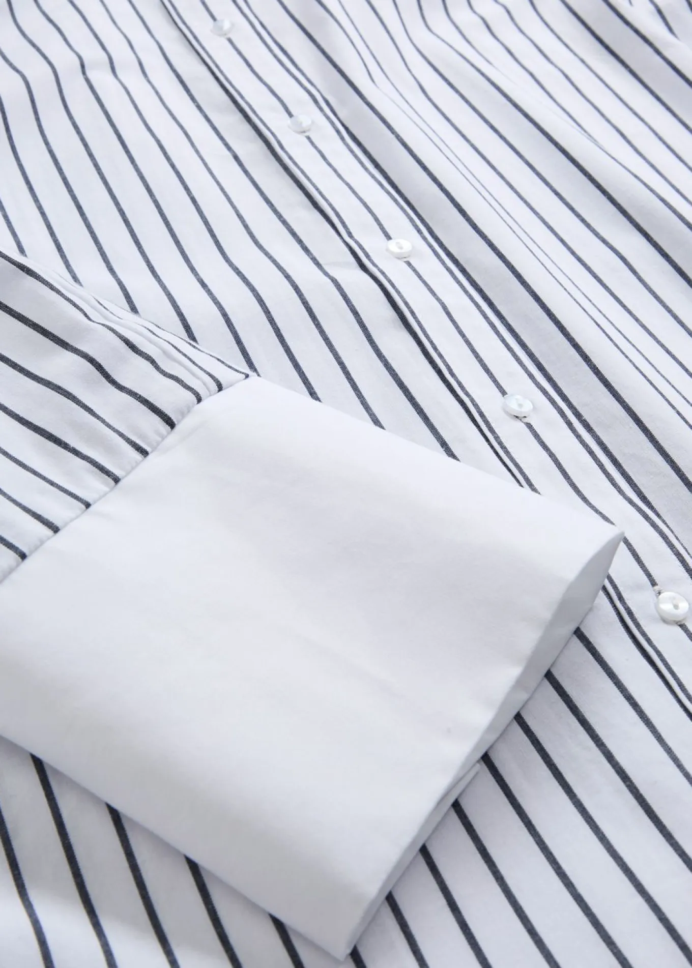 Camisa holgada de algodón puro