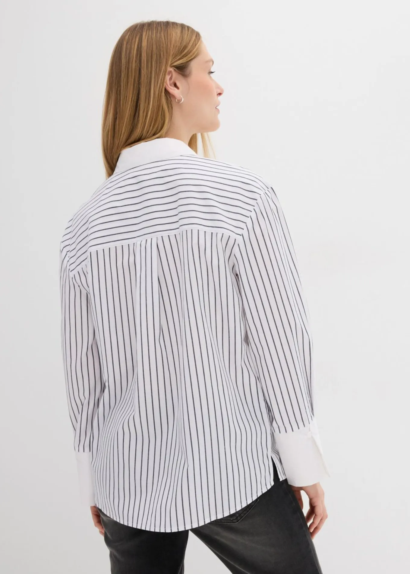 Camisa holgada de algodón puro