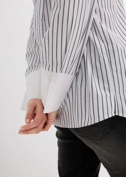 Camisa holgada de algodón puro