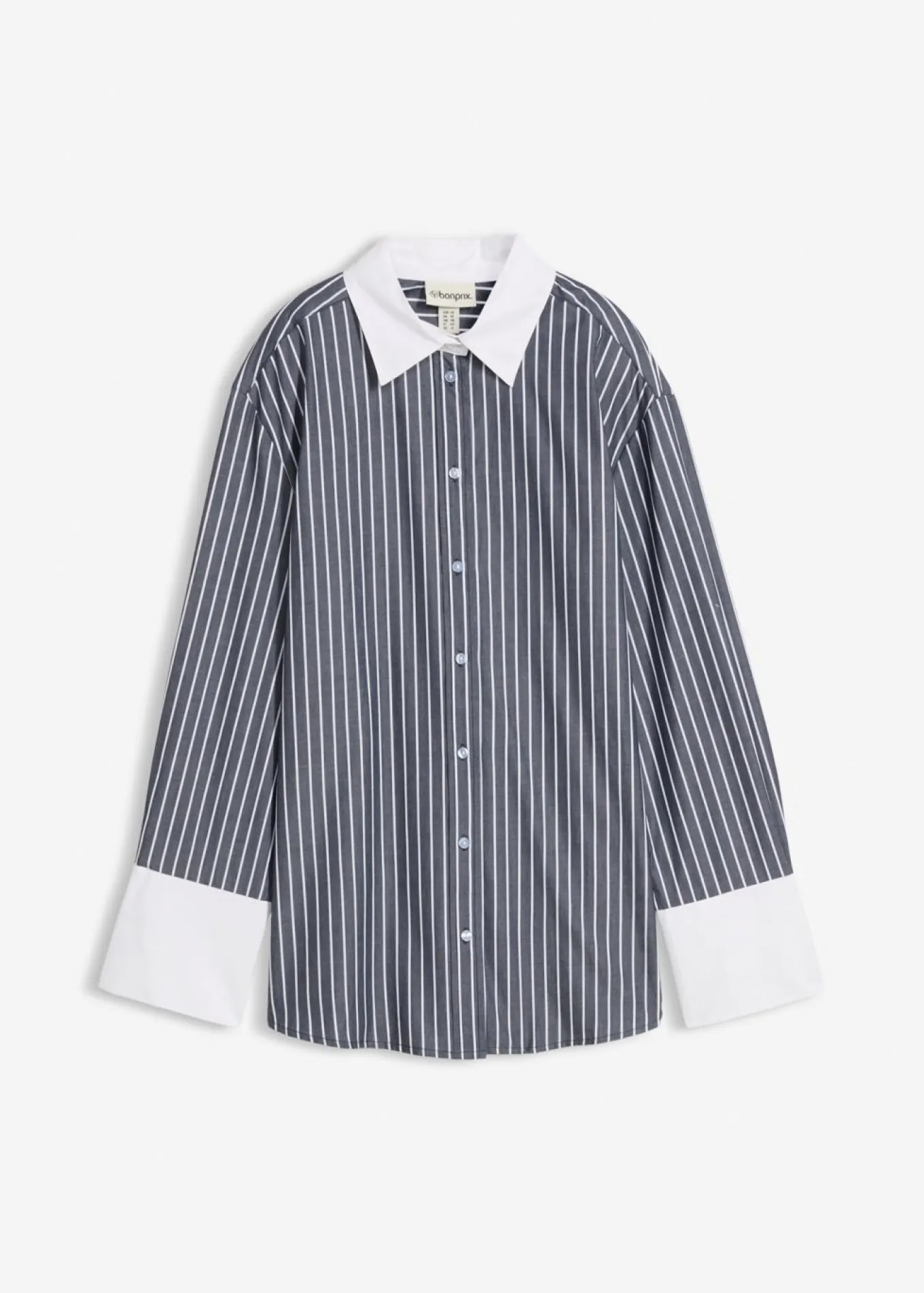 Camisa holgada de algodón puro