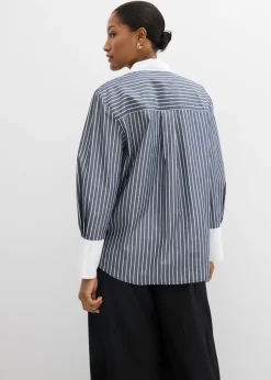 Camisa holgada de algodón puro