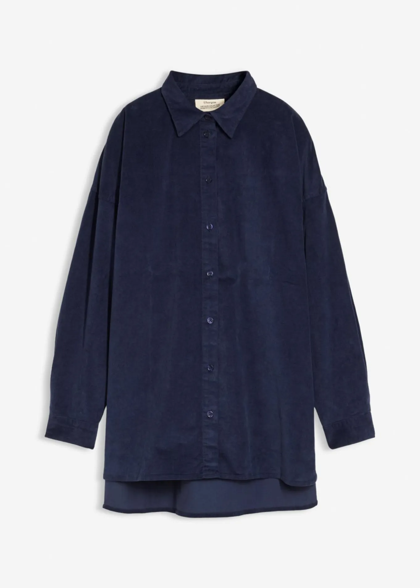 Camisa oversize de pana