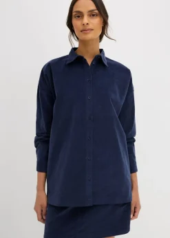 Camisa oversize de pana