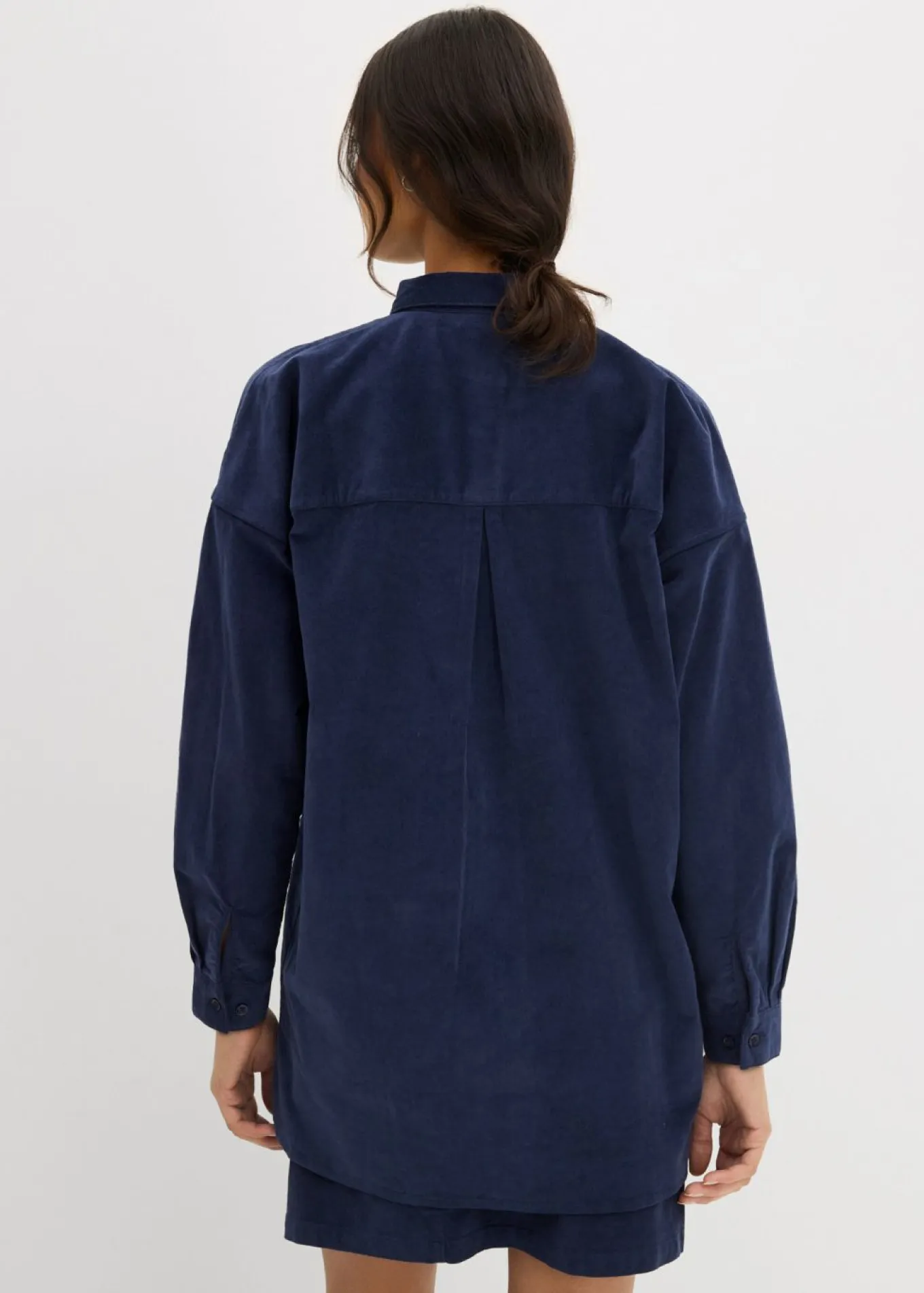 Camisa oversize de pana