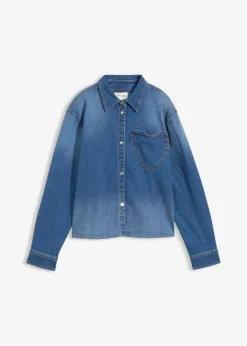Camisa vaquera con algodón orgánico