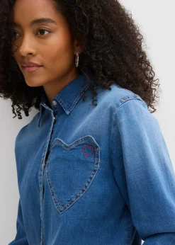 Camisa vaquera con algodón orgánico
