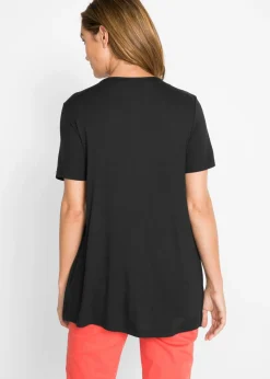 Camiseta 2 en 1 con escote en V y manga corta