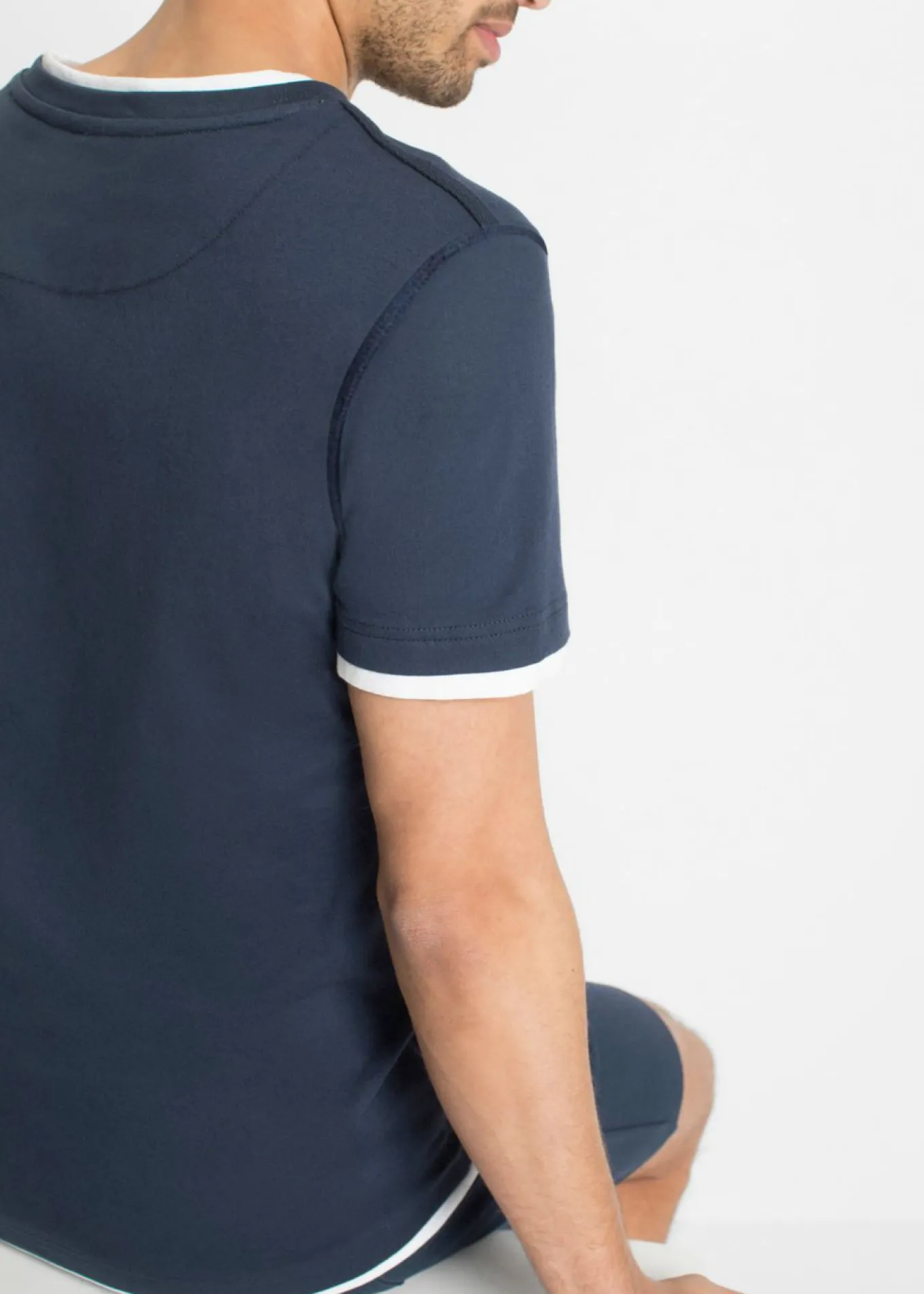 Camiseta 2 en 1 de manga corta (2 unidades)