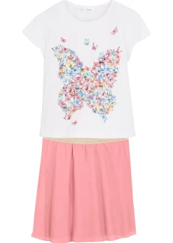 Camiseta + falda (conjunto de 2 piezas)