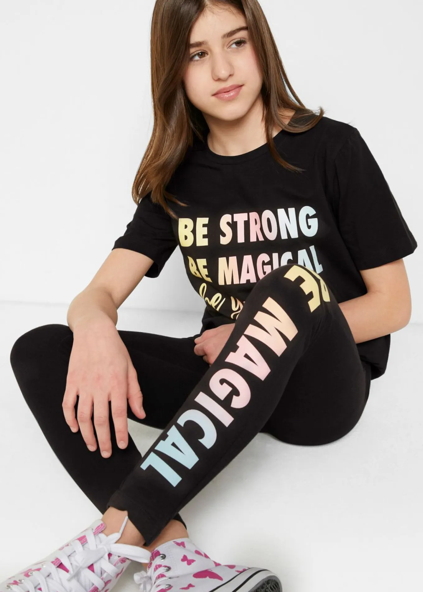 Camiseta + leggings (2 piezas)