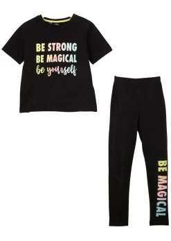 Camiseta + leggings (2 piezas)