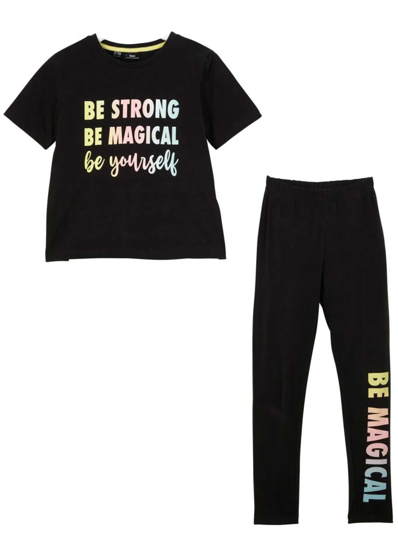 Camiseta + leggings (2 piezas)