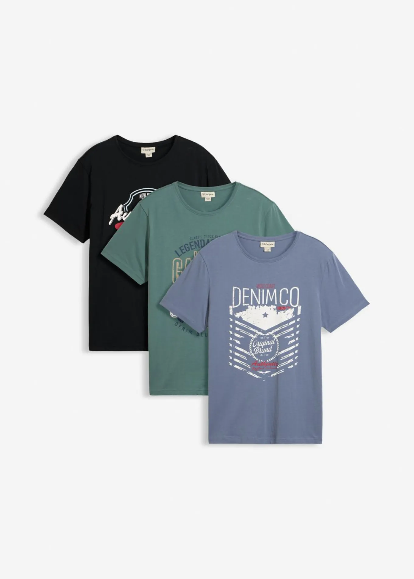 Camiseta (3 unidades)
