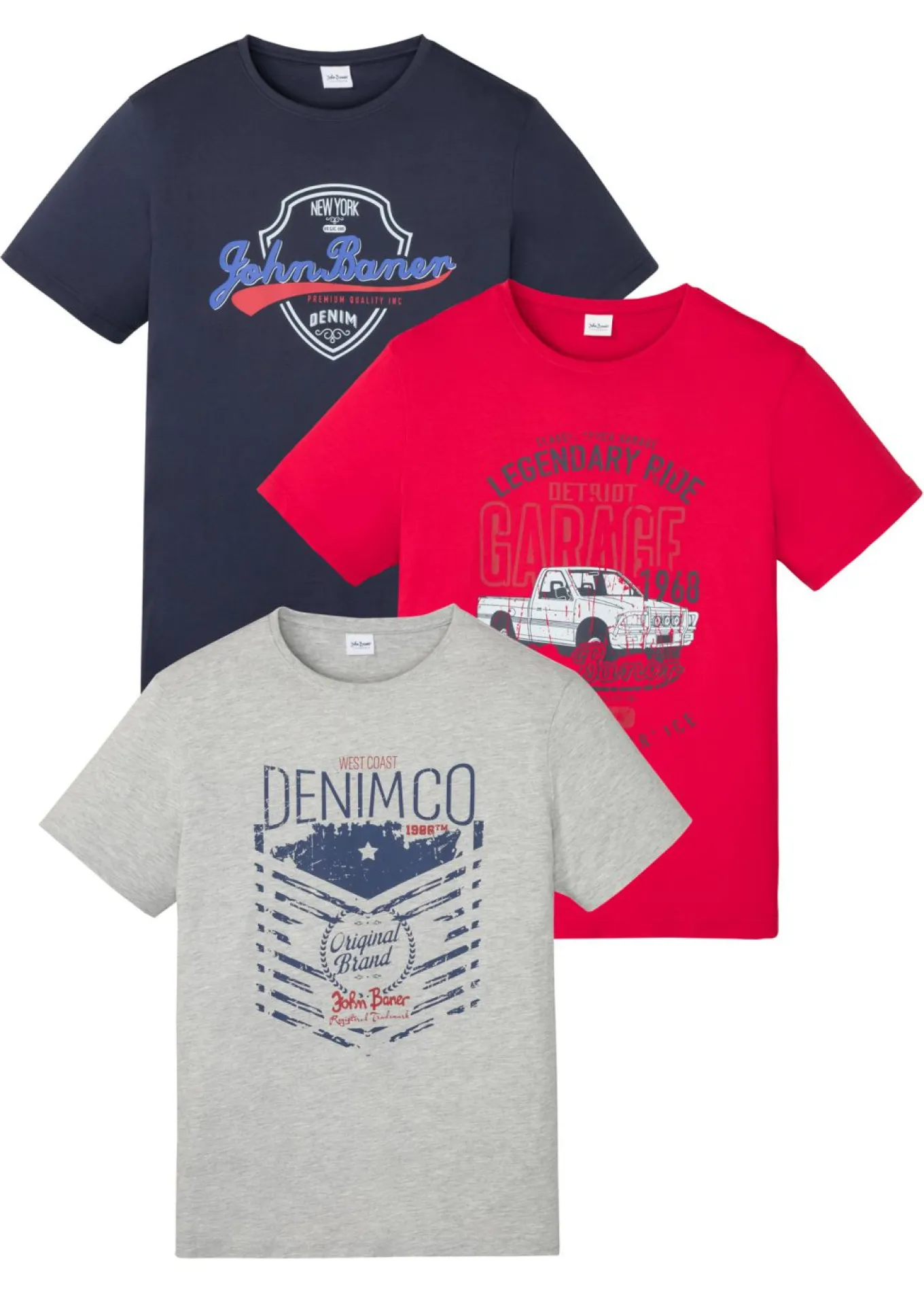 Camiseta (3 unidades)