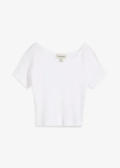 Camiseta ajustada de algodón orgánico puro