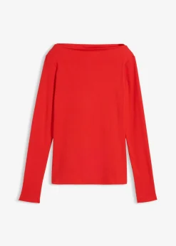 Camiseta ajustada de canalé