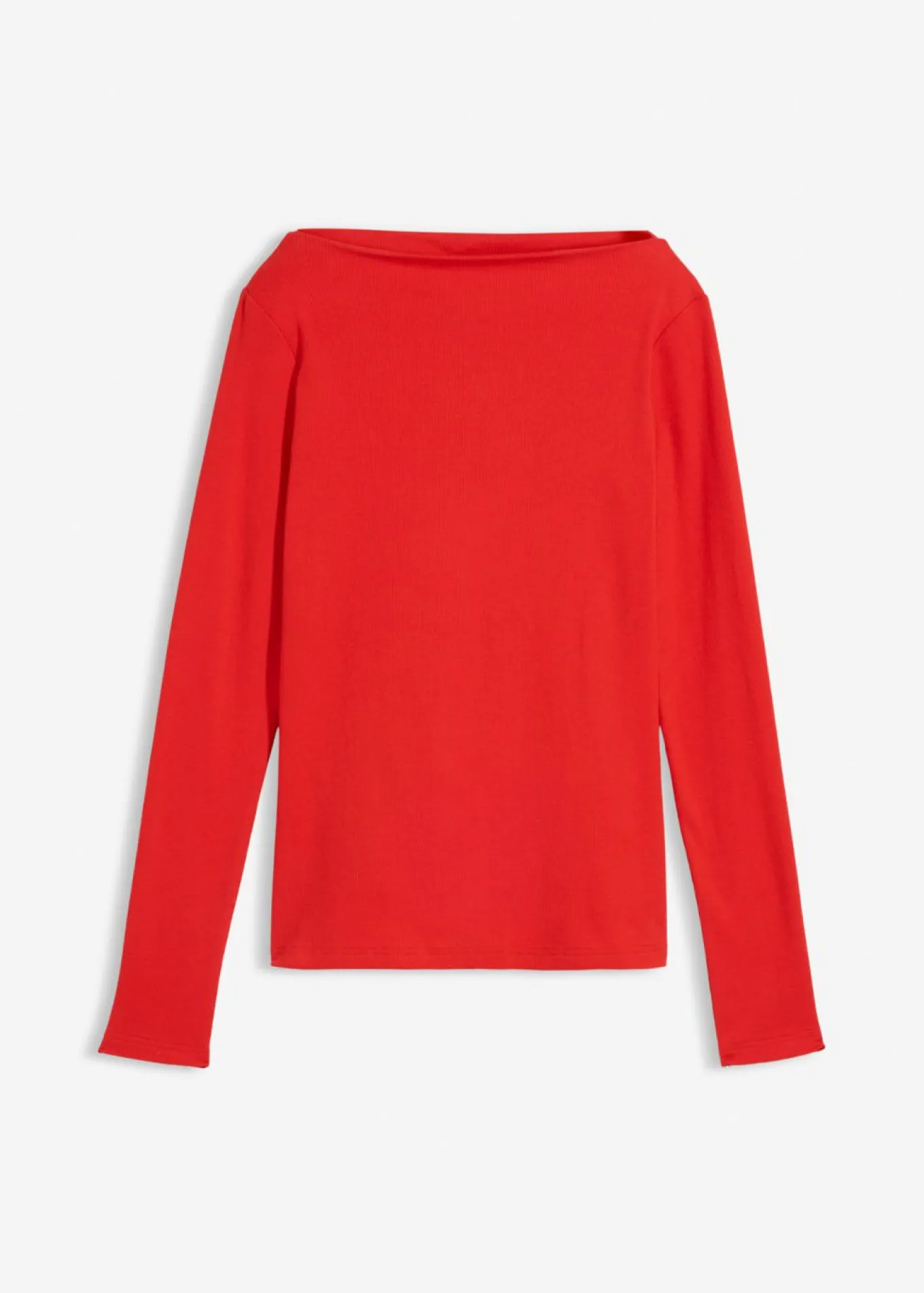 Camiseta ajustada de canalé