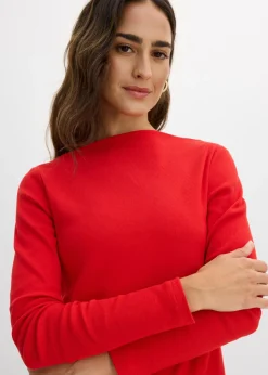 Camiseta ajustada de canalé