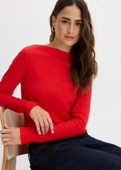 Camiseta ajustada de canalé
