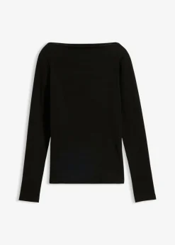 Camiseta ajustada de canalé