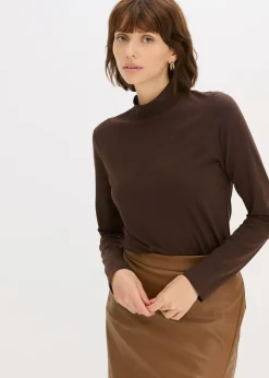 Camiseta ajustada de manga larga