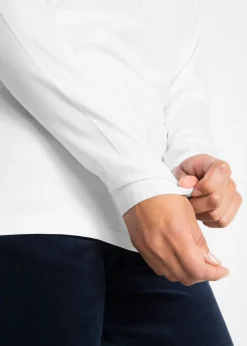 Camiseta ajustada de manga larga